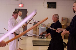 Wojo Sensei Teaching Iaido